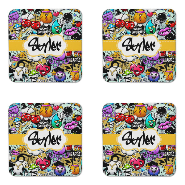 Graffiti Coaster Set - APPROVAL