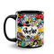 Graffiti Coffee Mug - 11 oz - Black