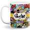 Graffiti Coffee Mug - 11 oz - Full- White