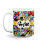 Graffiti Coffee Mug - 11 oz - White