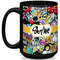 Graffiti 15 Oz Coffee Mug - Black (Personalized)
