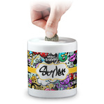 Graffiti Coin Bank (Personalized)