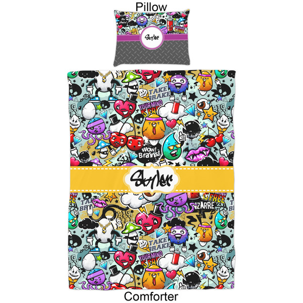 Graffiti Comforter Set - Twin - Approval