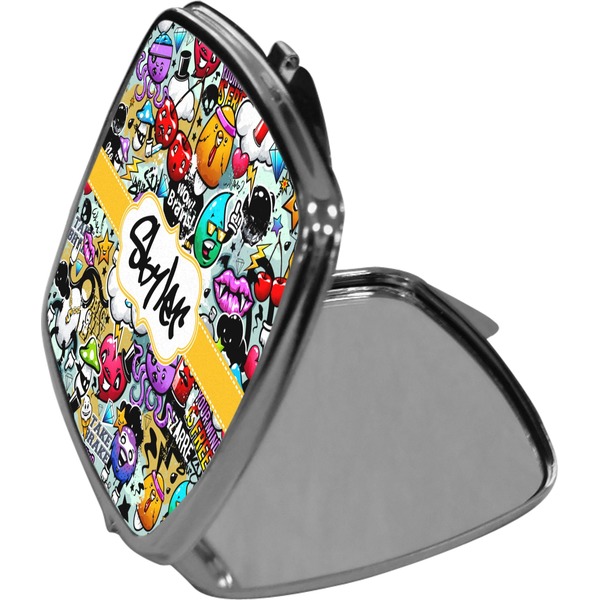Graffiti Compact Mirror (Side View)