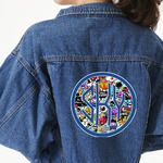 Graffiti Large Custom Shape Patch - 2XL (Personalized)