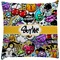 Graffiti Decorative Pillow Case (Personalized)