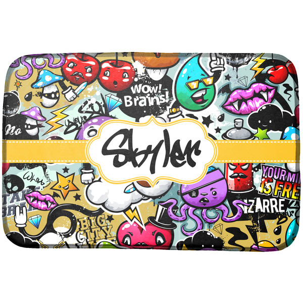 Custom Graffiti Dish Drying Mat (Personalized)