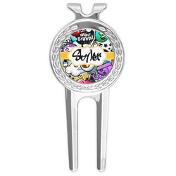 Graffiti Golf Divot Tool & Ball Marker (Personalized)
