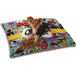 Graffiti Dog Bed - Small w/ Name or Text