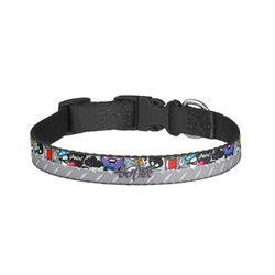 Graffiti Dog Collar - Small (Personalized)