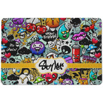 Graffiti Dog Food Mat w/ Name or Text