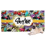 Graffiti Dog Towel (Personalized)