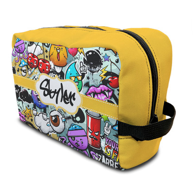 Graffiti Toiletry Bag / Dopp Kit (Personalized)