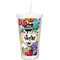 Graffiti Double Wall Tumbler with Straw (Personalized)