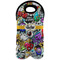 Graffiti Wine Tote Bag (2 Bottles) (Personalized)