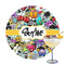 Graffiti Drink Topper - Large - Single with Drink