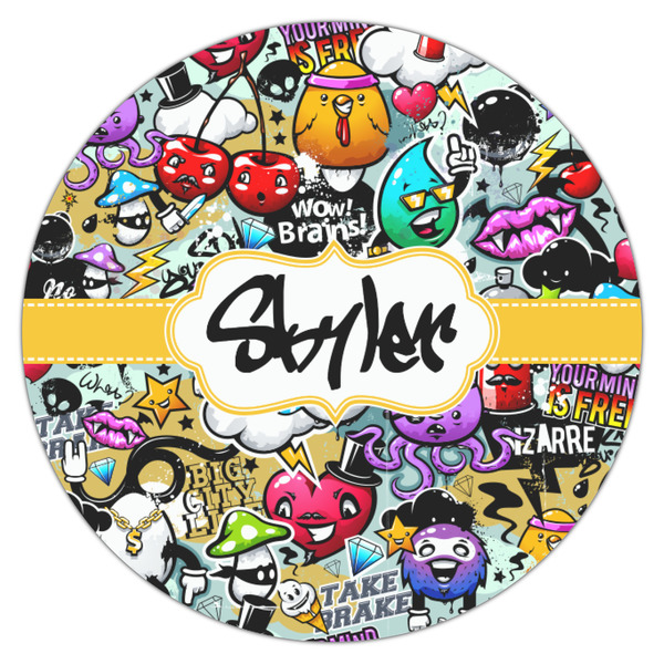 Graffiti Drink Topper - Small - Single