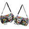 Graffiti Duffle bag large front and back sides