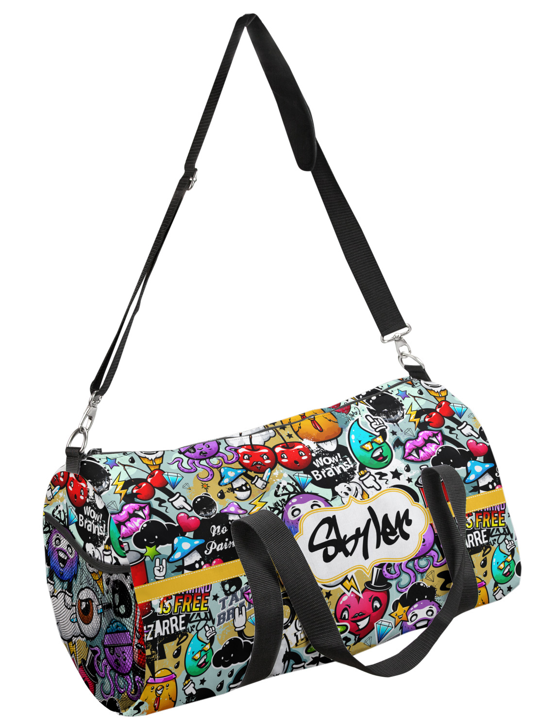 Graffiti Duffel Bag (Personalized) YouCustomizeIt