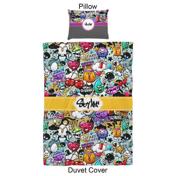 Graffiti Duvet Cover Set - Twin XL - Approval