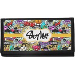 Graffiti Canvas Checkbook Cover (Personalized)