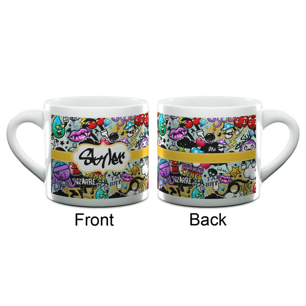 Graffiti Espresso Cup - 6oz (Double Shot) (APPROVAL)