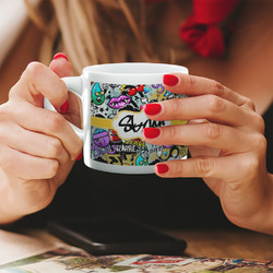 Graffiti Double Shot Espresso Cup - Single (Personalized)