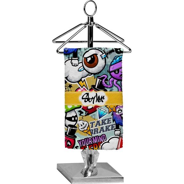 Custom Graffiti Finger Tip Towel - Full Print (Personalized)