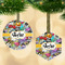 Graffiti Frosted Glass Ornament - MAIN PARENT