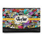 Graffiti Genuine Leather Womens Wallet - Front/Main