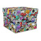 Graffiti Gift Boxes with Lid - Canvas Wrapped - Large - Front/Main