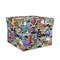 Graffiti Gift Box with Lid - Canvas Wrapped - Medium (Personalized)
