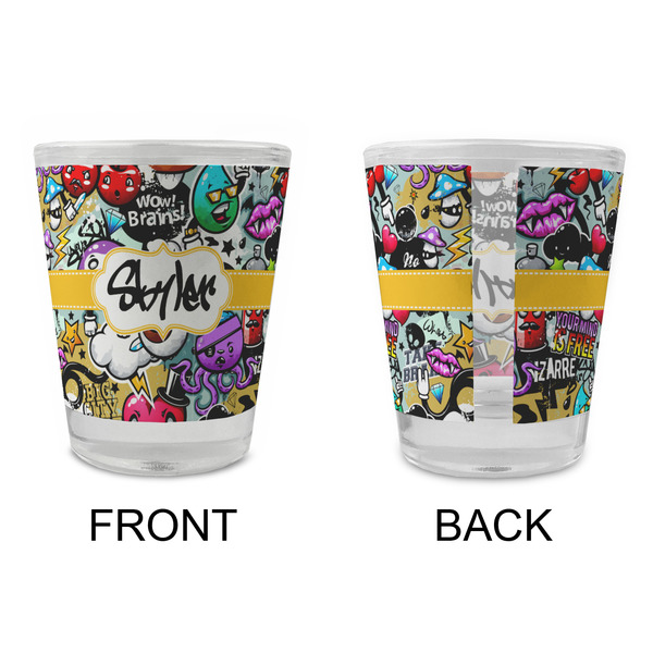 Graffiti Glass Shot Glass - Standard - APPROVAL
