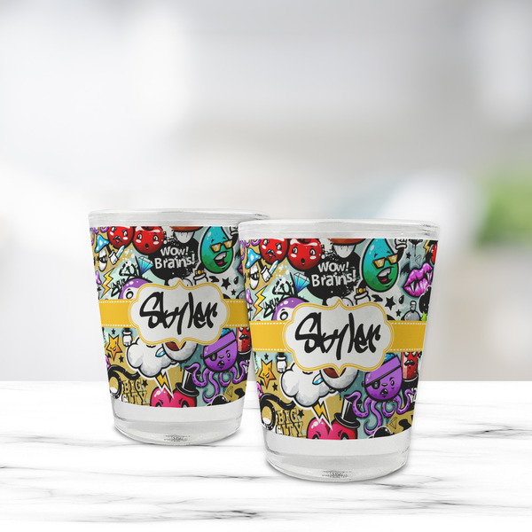 Graffiti Glass Shot Glass - Standard - LIFESTYLE