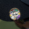 Graffiti Golf Ball Marker Hat Clip - Gold - On Hat
