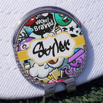 Graffiti Golf Ball Marker - Hat Clip