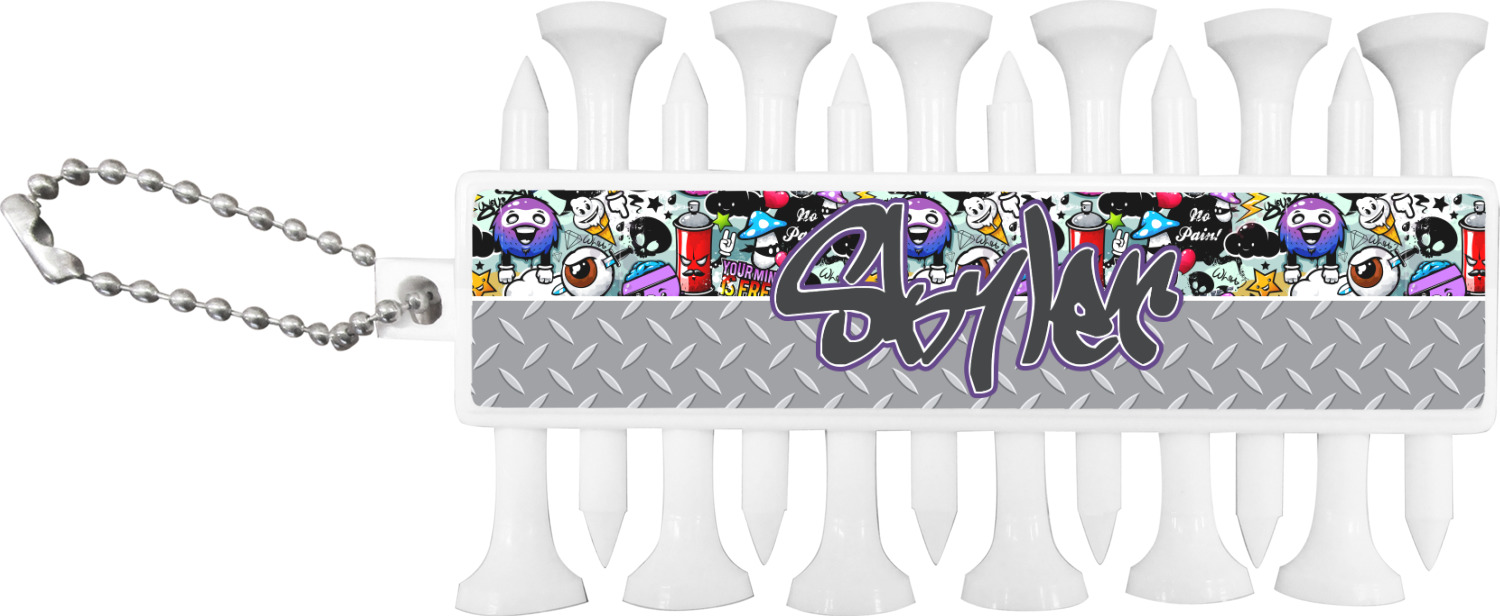 Custom Graffiti Golf Towel Gift Set (Personalized) | YouCustomizeIt