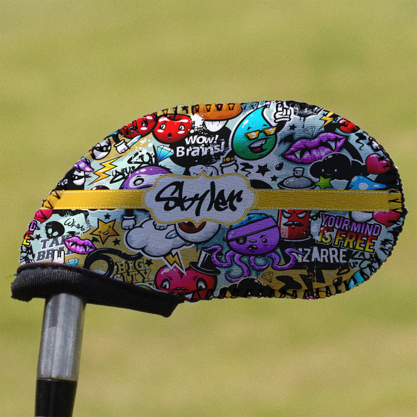 Custom Graffiti Golf Club Iron Cover (Personalized)