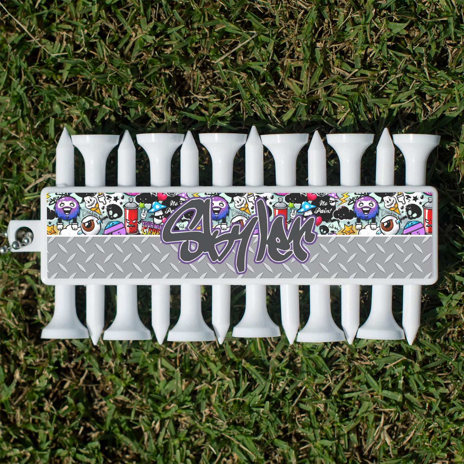 Custom Graffiti Golf Towel Gift Set (Personalized) | YouCustomizeIt