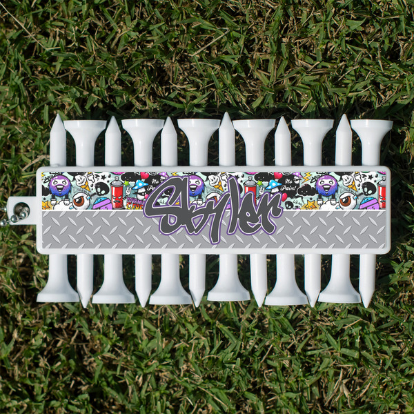 Custom Graffiti Golf Tees & Ball Markers Set (Personalized)
