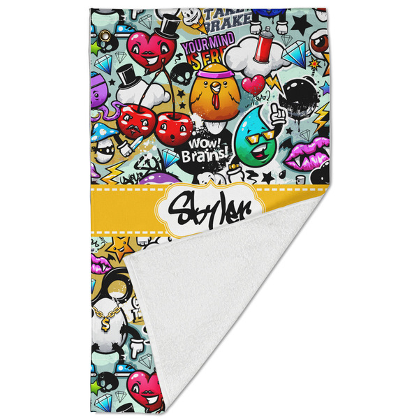 Graffiti Golf Towel - Folded (Large)