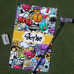 Graffiti Golf Towel Gift Set (Personalized)