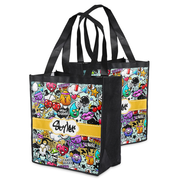 Graffiti Grocery Bag - MAIN