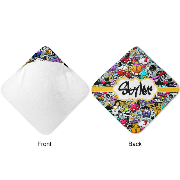 Graffiti Hooded Baby Towel- Approval