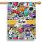 Graffiti 28" House Flag (Personalized)