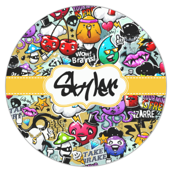 Graffiti Icing Circle - XSmall - Single