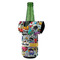 Graffiti Jersey Bottle Cooler - ANGLE (on bottle)