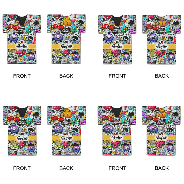 Graffiti Jersey Bottle Cooler - Set of 4 - APPROVAL