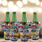 Graffiti Jersey Bottle Cooler - Set of 4 - LIFESTYLE