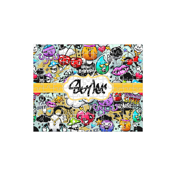 Custom Graffiti 110 pc Jigsaw Puzzle (Personalized)